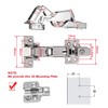 HAFELE 165 Degree Hinges with Integrated Cushioning Kitchen Cabinet Cupboard