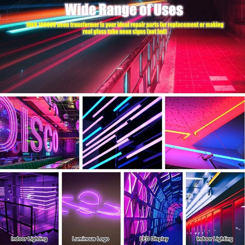 Yaeccc 10KV Neon Sign Transformer Sign Power Supply Electronic Neon