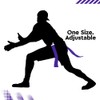 Trained 10 Man Flag Football Belt Pop Set (PURPLE)