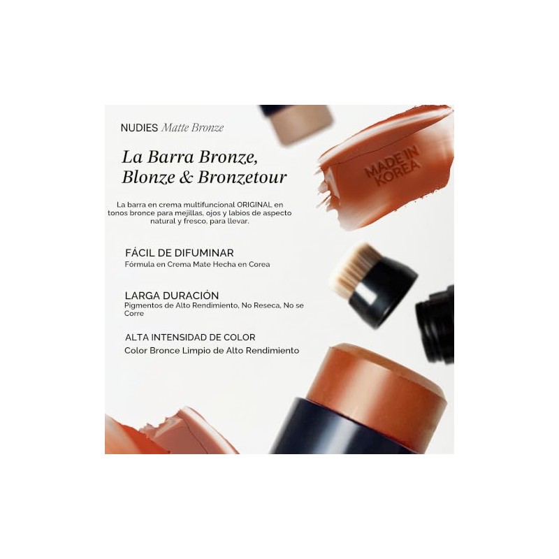 NUDESTIX Nudies Bronze All Over Matte Bronzing Stick – 3-in-1
