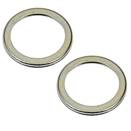 KarParts360 For Toyota 86 2017 2018 2019 2020 Engine Oil Drain Plug | Steel | 0.015 inches Gasket Thickness | Regular Grade | 0.63 inches Inside Diameter | 2.45 millimeters Thickness | 803916010