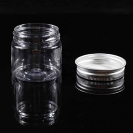 50ml Cosmetic Empty Dispensing Bottle Silver Cap 50ml Empty Bottle 9ea