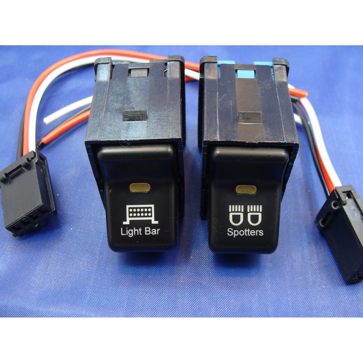 Fits Jeep® TJ Wrangler Rocker Switch Pair- Light Bar - Spotters ...