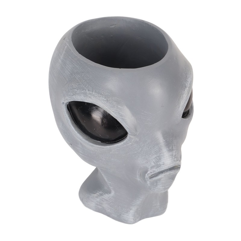 Alien Flower Pot Head Planter Pot Cute Resin Succulent Planter