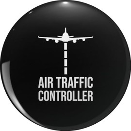 air traffic controller Funny Aviation Pilot Lover Pin Lapel Pin Brooch Steel Pins Badge 0.75"
