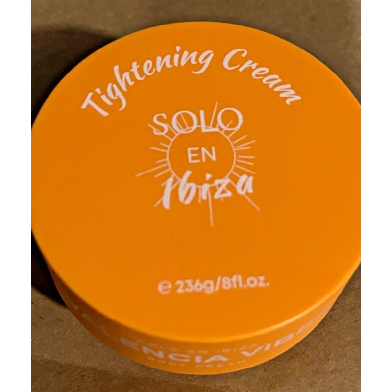 VALENCIA VIBES Body Tightening Cream 8oz / 236g New