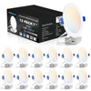 VOLISUN 12 Pack 7 inch Recessed Lighting, 5CCT LED Recessed