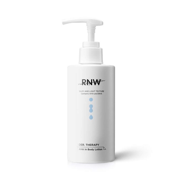 RNW Therapy AHA In Body Lotion, 250 ml, Body Lotion for Smooth, Vibrant Skin without bumps, Silky Light Texture, Protect the Skin