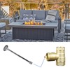 Himaweek Universal Gas Valve Key for Gas Fire Pits and