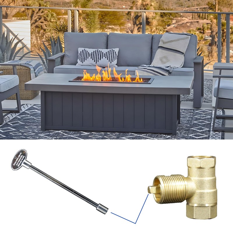 Himaweek Universal Gas Valve Key for Gas Fire Pits and
