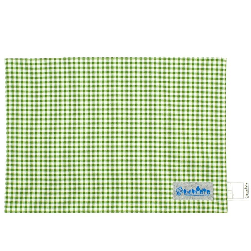 namioto haf102104 Placemat, Navy & Green Check