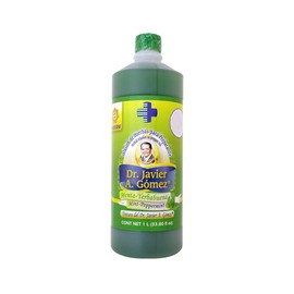 Alecos Tintura Infusion de Yerbas del Dr. Javier A. Gómez Menta Yerbabuena Frasco 1 Lt (33.80 fl oz), Green, 2.2 pounds
