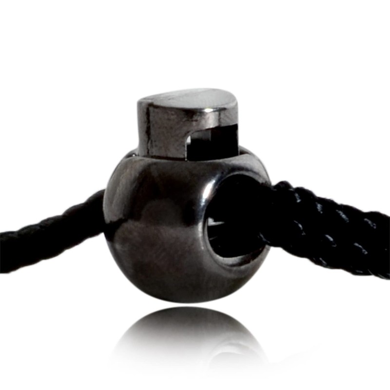 WedDecor Metal Push Button Twin Hole Cord Lock Spring Loaded