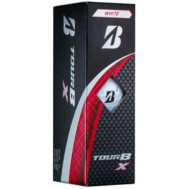Bridgestone B4WXJ Tour B X Golf Balls, 2024 Model, 12 Balls, White