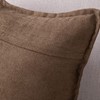 Madizz Set of 2 Short Chenille Throw Pillow Covers 24x24