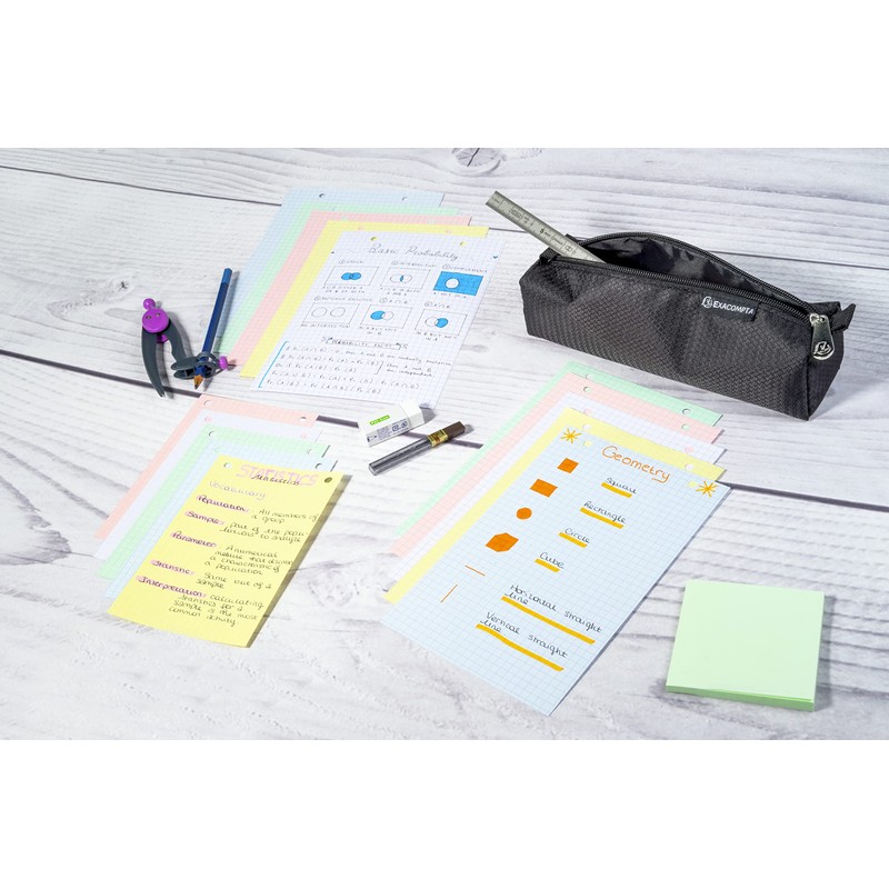 Exacompta 100 x 125 x 200mm 5 x 5mm Squared