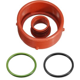 4pcs For Mercedes OM642 Turbo & Breather Intake Seal & Black & Green O Rings
