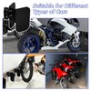 4PCS Wheel Chock for E-Track System, E-Track Accessories Compatible with