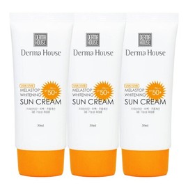 dermahouse [Dermahouse] Whitening Sunscreen 3-Pack / Base Function SPF50+PA+++ Triple Function / [더마하우스] 미백썬크림3개/ 베이스기능 SPF50+PA+++3중기능성