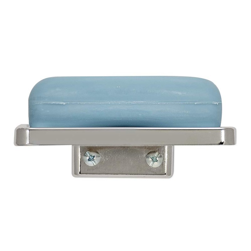 EZ-FLO 15201, Chrome Bathroom Soap Dish with Exposed Screw, 1
