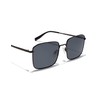 HAWKERS IRIS Sunglasses for Men and Women, Polarized Black Dark