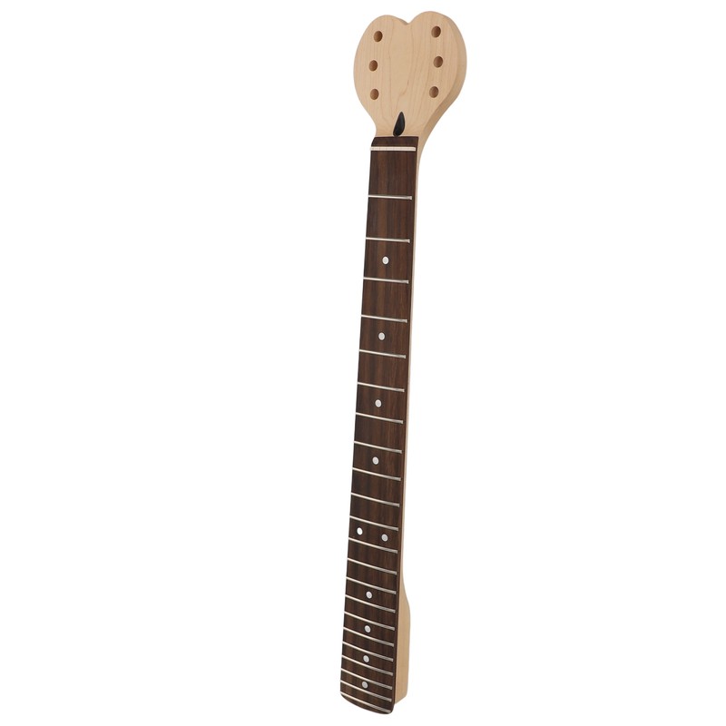 Electric Guitar Neck Heart Shaped Head Rosewood Fretboard Mahogany Guitar