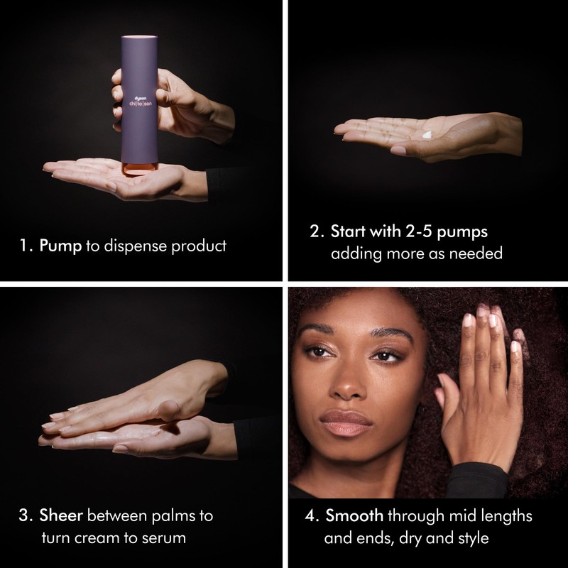 Dyson Chitosan Pre-style Cream Curly to Coily Light Conditioning