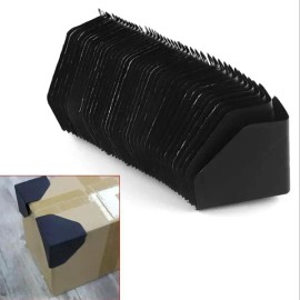 상자 배송을 위한 모서리 보호대 플라스틱 포장 가장자리 50개 Plastic Edge Protectors Corner Guards for Box Shipping 50 Pcs [50 Pcs]