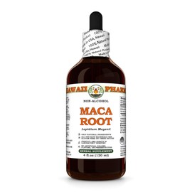 Maca Root Alcohol-Free Extract, Glycerite for Natural Energy, Enhances Vitality and Passion, Supports Emotional Balance, Maintains Comfort During Female Changes - 4 fl.oz