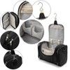 IGNPION Large Wash Bag Hanging Toiletry Bag Make Up Bag