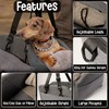 Center Console Dog Car Seat - Safety Straps & Leash