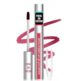 iMethod Tinta de Labios - Delineador de Labios, Tinta de Labios que se Despega con Pinza, Tinta de Labios Natural que se Despega, Resistente al Agua, 