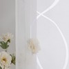 Heichkell Burnout Roman Blind Roman Blind with Loops Transparent Curtain