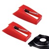 MIRKUZI Turntable Needles, 2 Universal Turntable Needles, Diamond Needles, Suitable