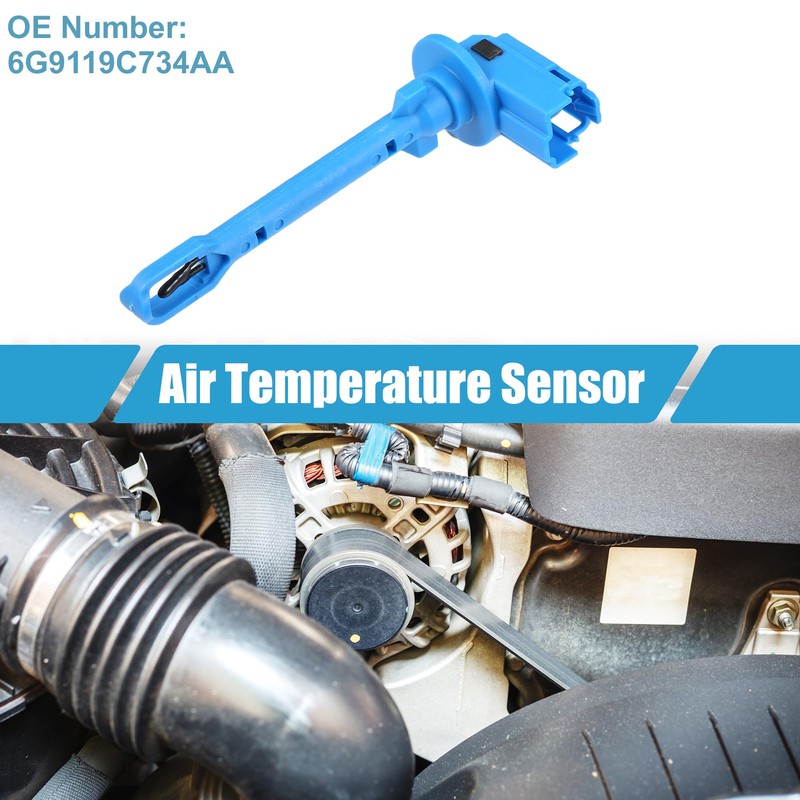A ABSOPRO AC Evaporator Temperature Sensor No.6G9119C734AA for Ford Focus
