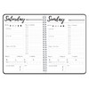 Work Planner - Daily & Weekly Spiral Planner with Hourly