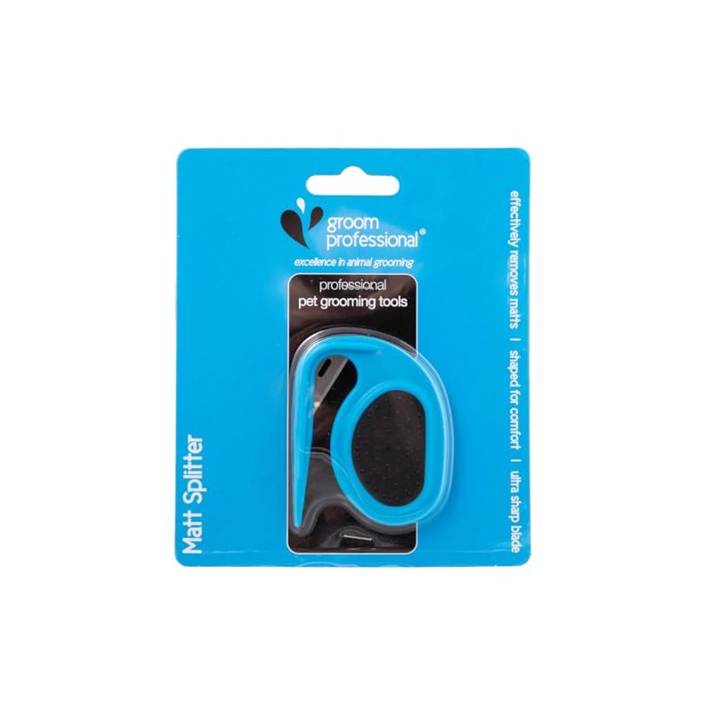GROOM PROFESSIONAL Matt Splitter with Steel Blade - Dematting Tool