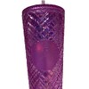 Starbucks Jeweled Purple Taffy 2023 Valentine's Day Tumbler Venti 24
