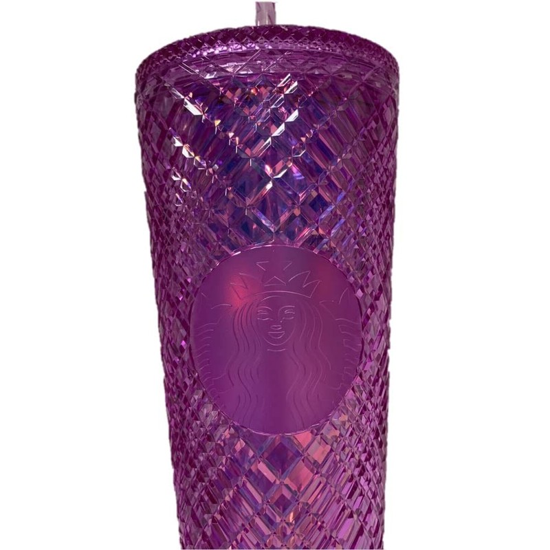 Starbucks Jeweled Purple Taffy 2023 Valentine's Day Tumbler Venti 24