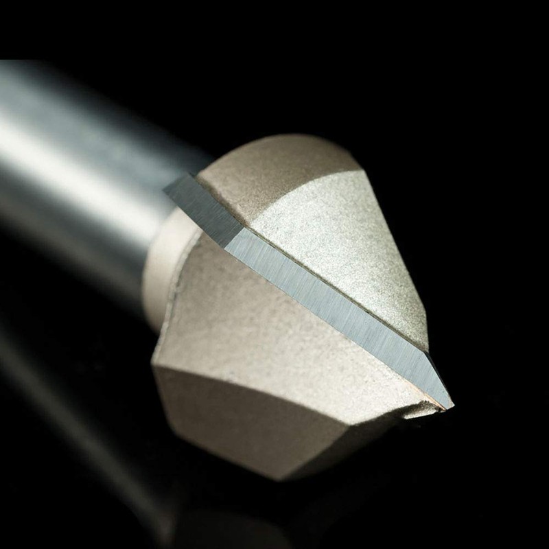 Tool Carbon Steel V-Groove 90 degrees 1/2 1/4-Inch