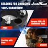 JiiinMiiin 4X4 1.5"(38mm) Golf Cart Wheel Spacers Adapters with Hub