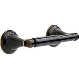 DELTA 70050-OB Windemere Toilet Paper Holder, 24 Inch Towel Bar, Oil Rubbed Bronze