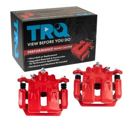 TRQ Performance Rear Performance Brake Caliper Set Compatible with 05-10 Honda Odyssey