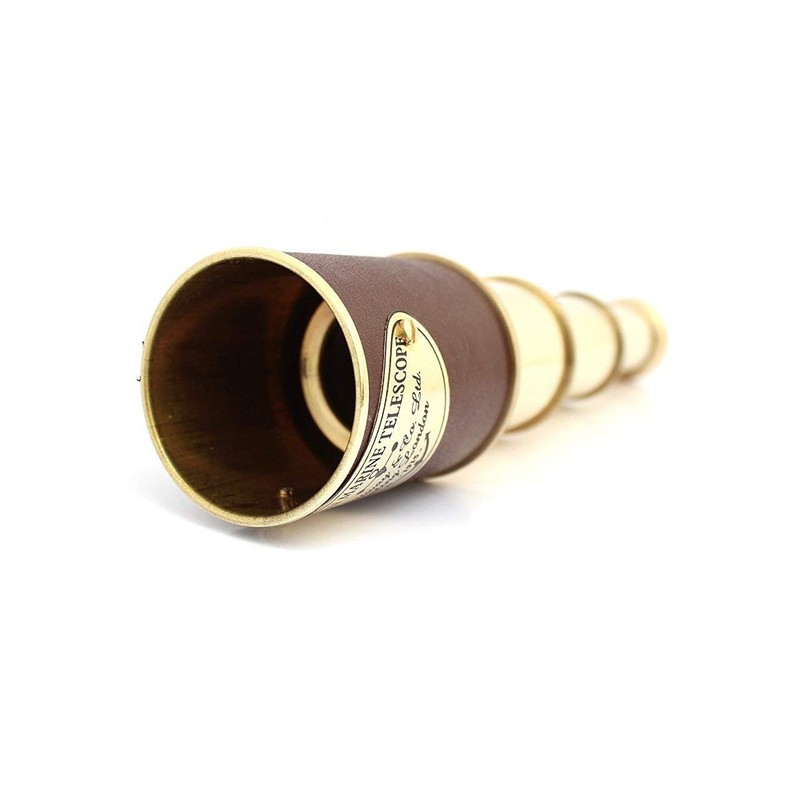 UK GIFT Nautical Marine Spyglass Pirate Brass Telescope Victorian Marine