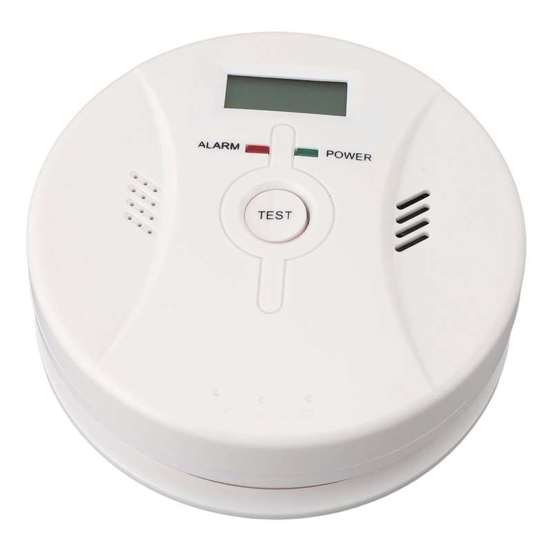 2 in 1 Smoke and CO Detector Sound Light Alarm