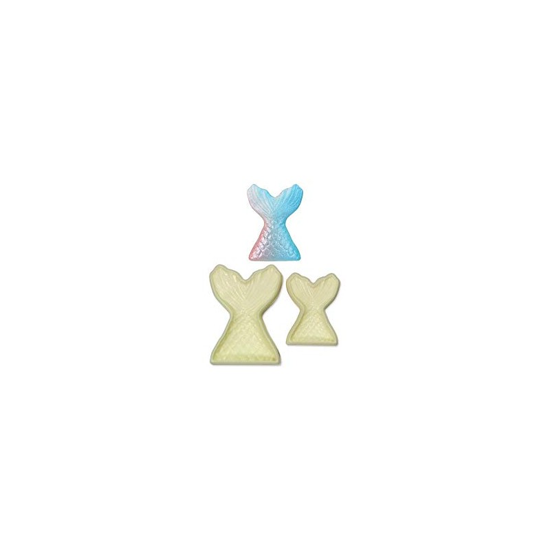 JEM 1102EP0330 Pop It Mould Cutter-Mermaid Tail Set of 2
