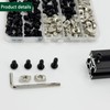 120Pcs 3030 3060 Aluminum Extrusion Hardware Accessories, M6 T Nuts