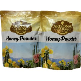 Arizona Farm Cactus Honey Powder, 1 LB Bag (Pack of 2)