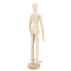 16in Wooden Mannequin Mini Flexible Rotating Sketch Drawing Wooden Figures