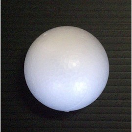 Styrofoam Round Ball Diameter 2.0 inches (5.0 cm), White